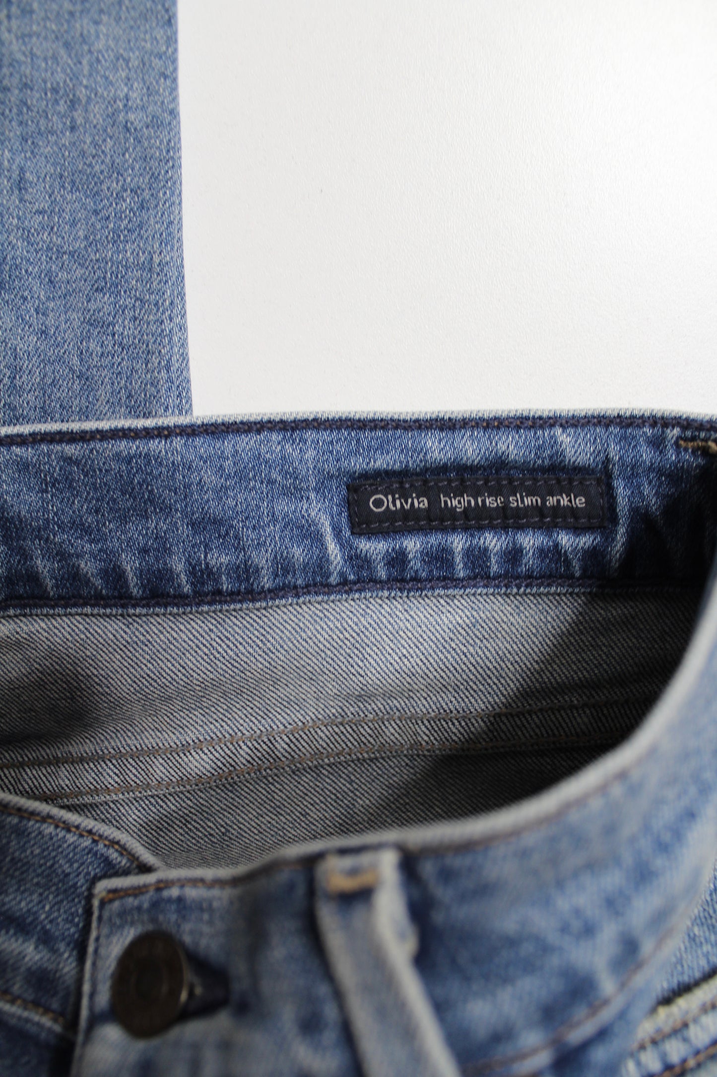 Citizens of Humanity ‘Olivia’ high rise slim ankle jeans, size 27