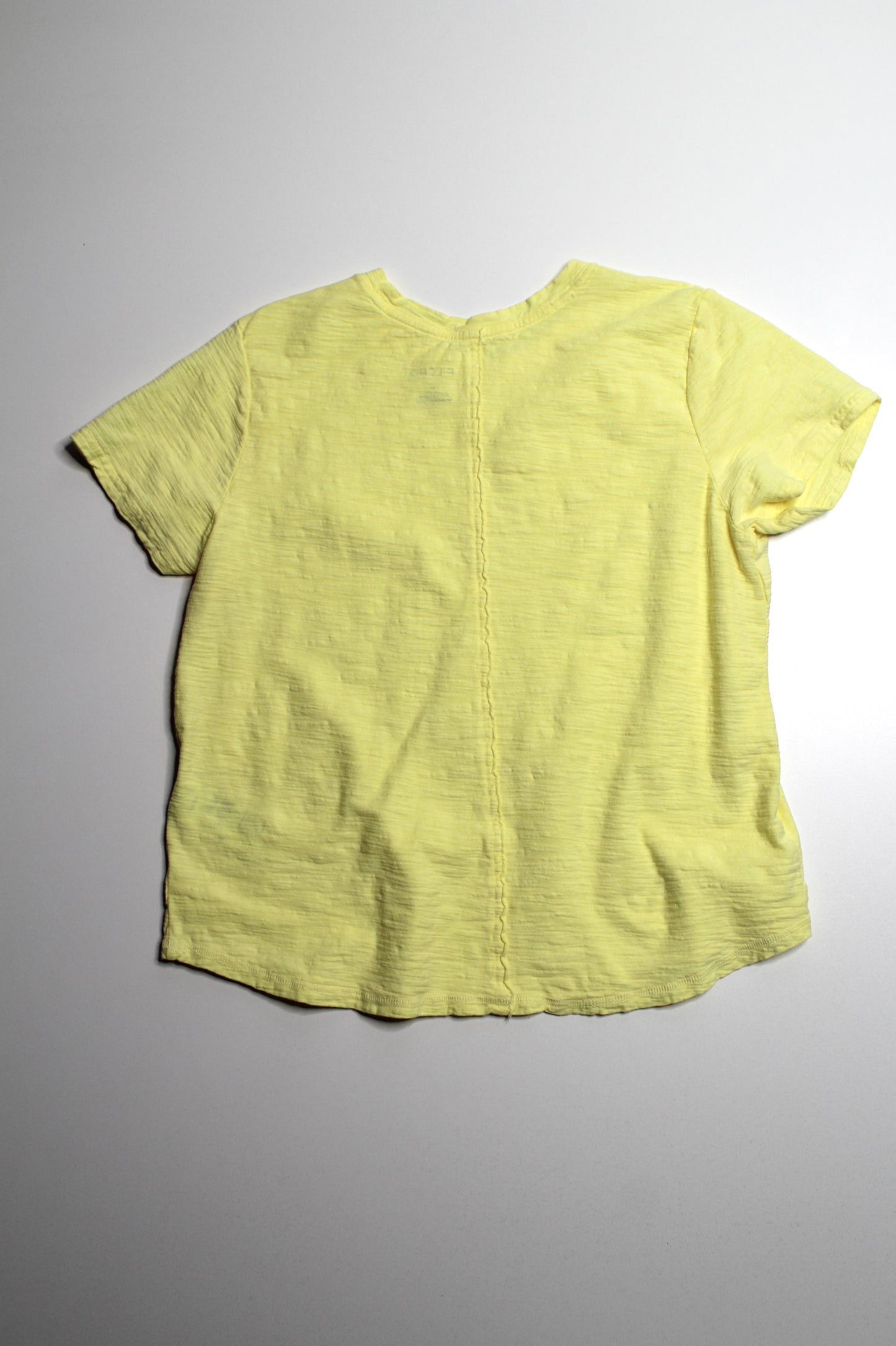 Anthropologie Pilcro yellow t shirt, size medium (sale: was $25)