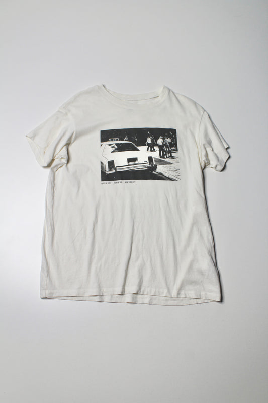 Madewell softfade ‘New York’ taxi t shirt, size xxs (oversized fit) (sale: 50% off)