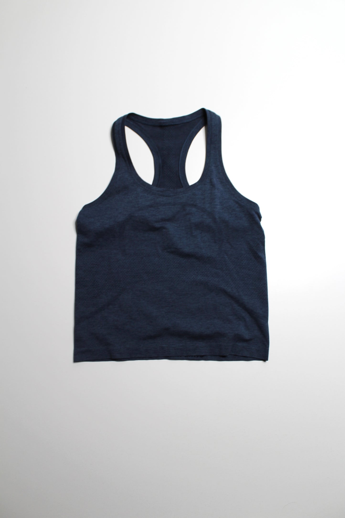 Lululemon blue 'swiftly tech' tank, size 6 *race length
