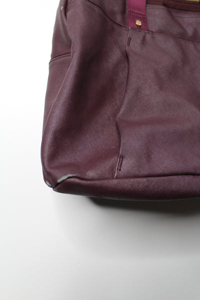 Lululemon bordeaux drama ‘om the day’ gym/weekend bag