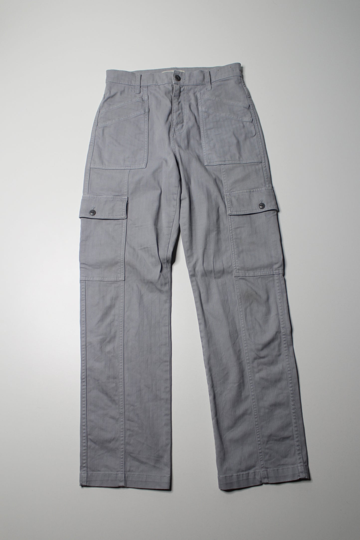 Madewell light grey ‘90s cargo straight leg pant, size 26 (additional 50% off at checkout)