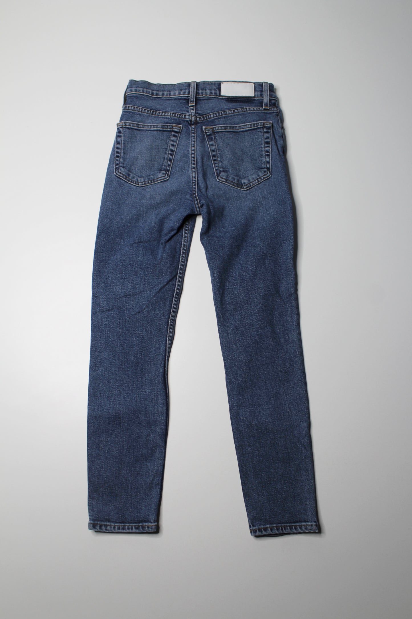 Aritzia RE/DONE ‘high rise ankle crop’ stretch jeans, size 26 (27”)