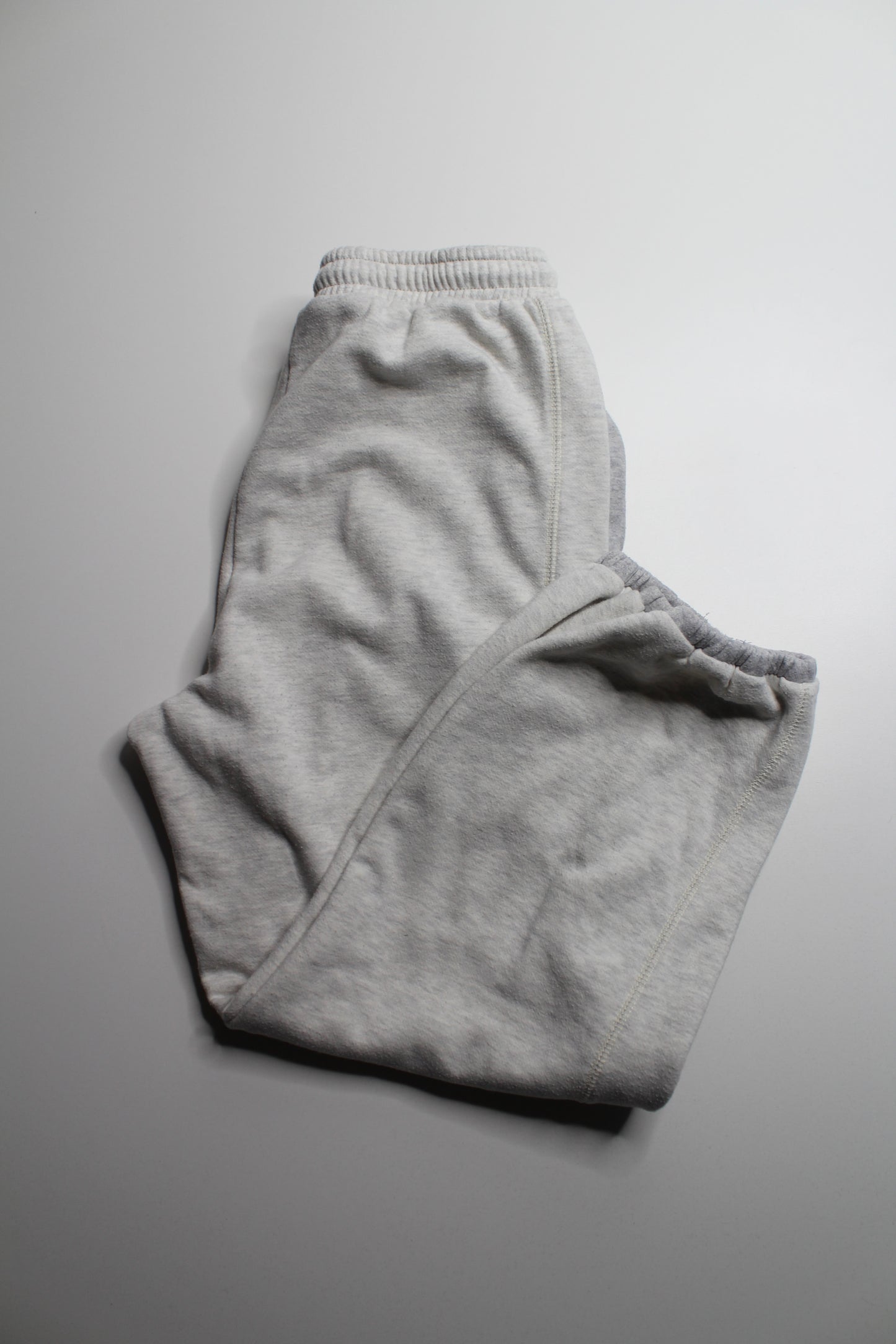 Anthropological Practice lace inset grey jogger sweatpant, size medium (oversized) *matching sweatshirt available