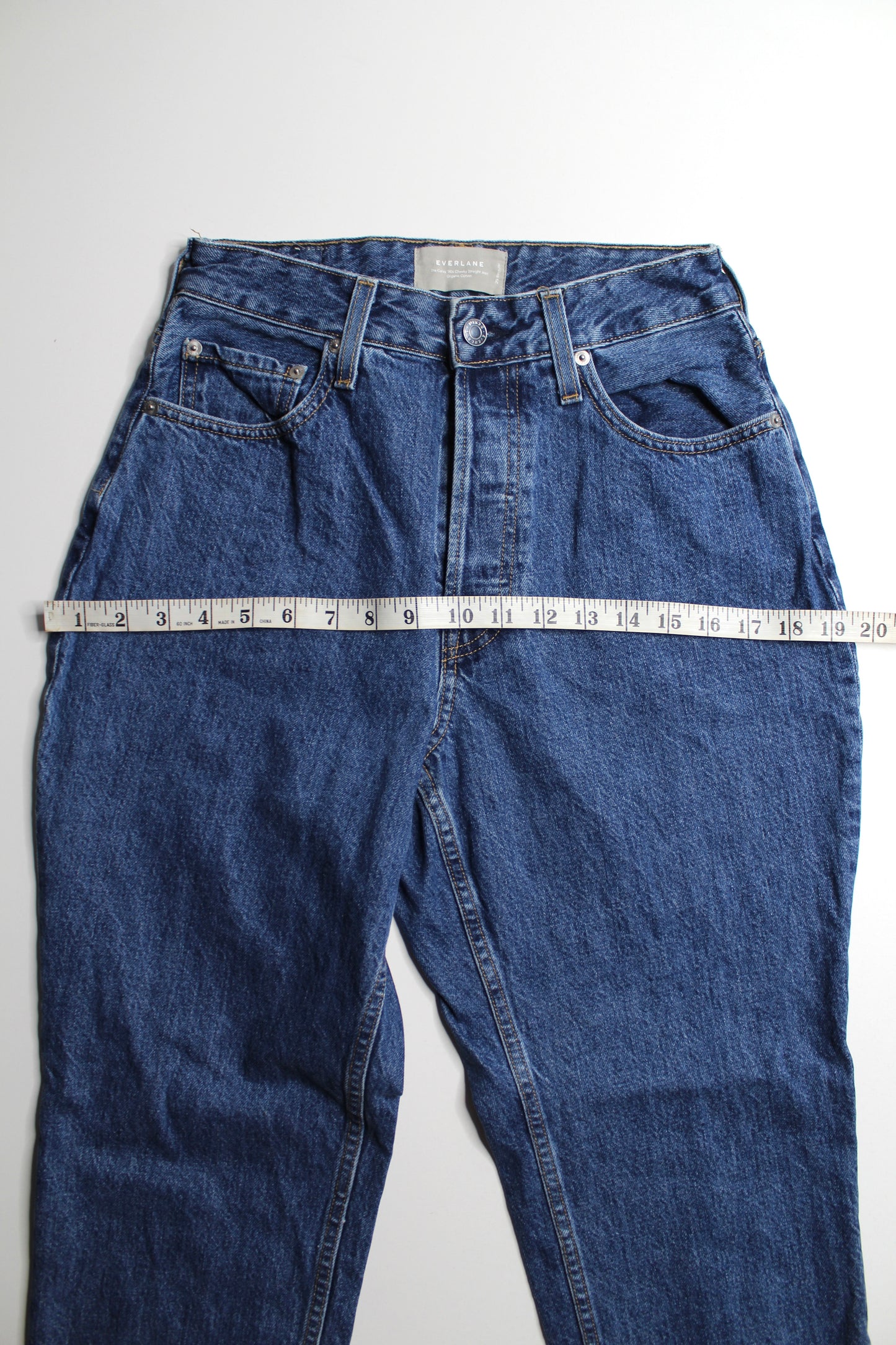 Everlane 'curvey 90's cheeky' jeans, size 29 regular