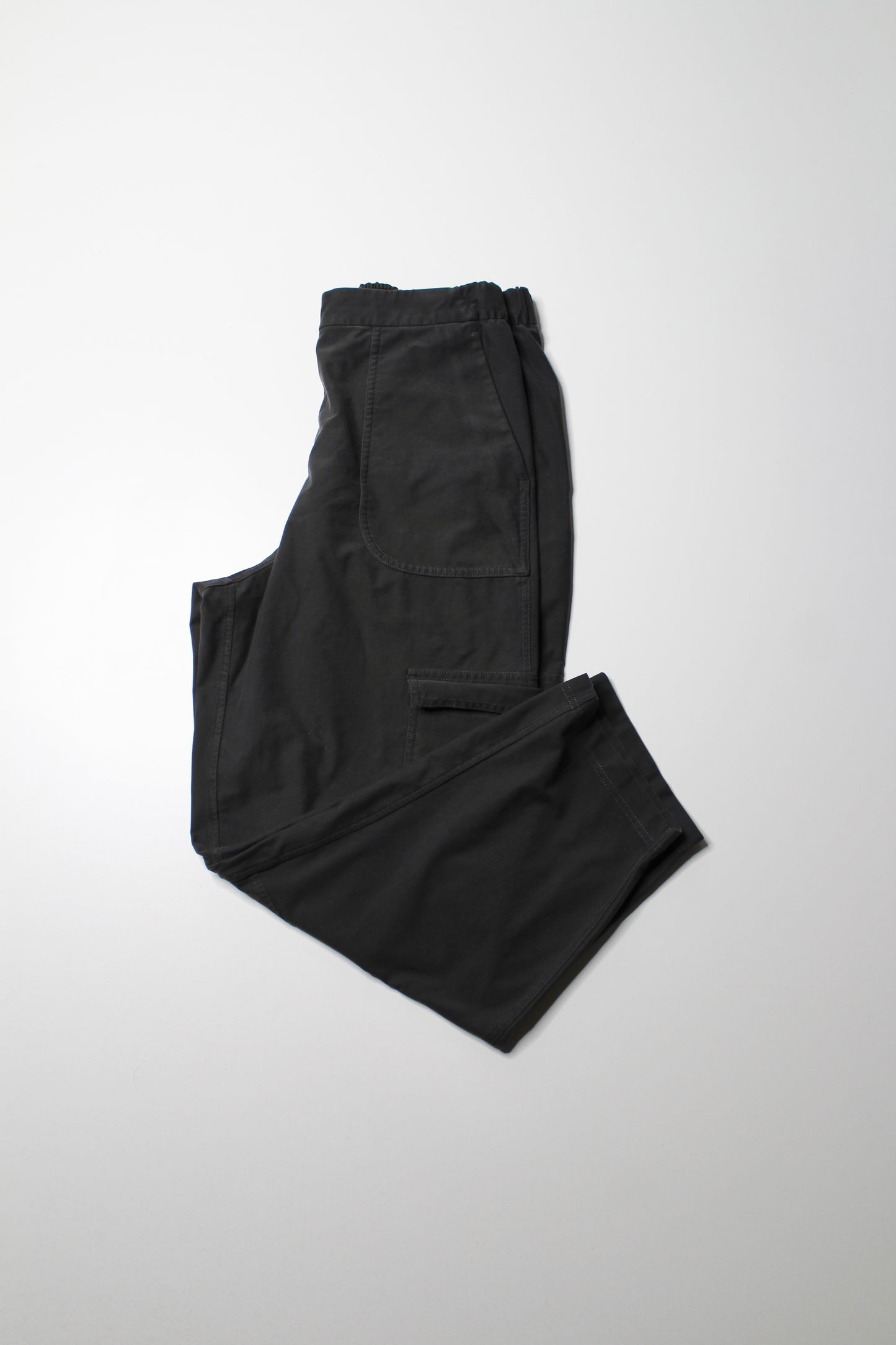 Lululemon graphite grey ‘light utilitech cargo pocket high rise’ pant, no size, fit like size 8 (loose fit)