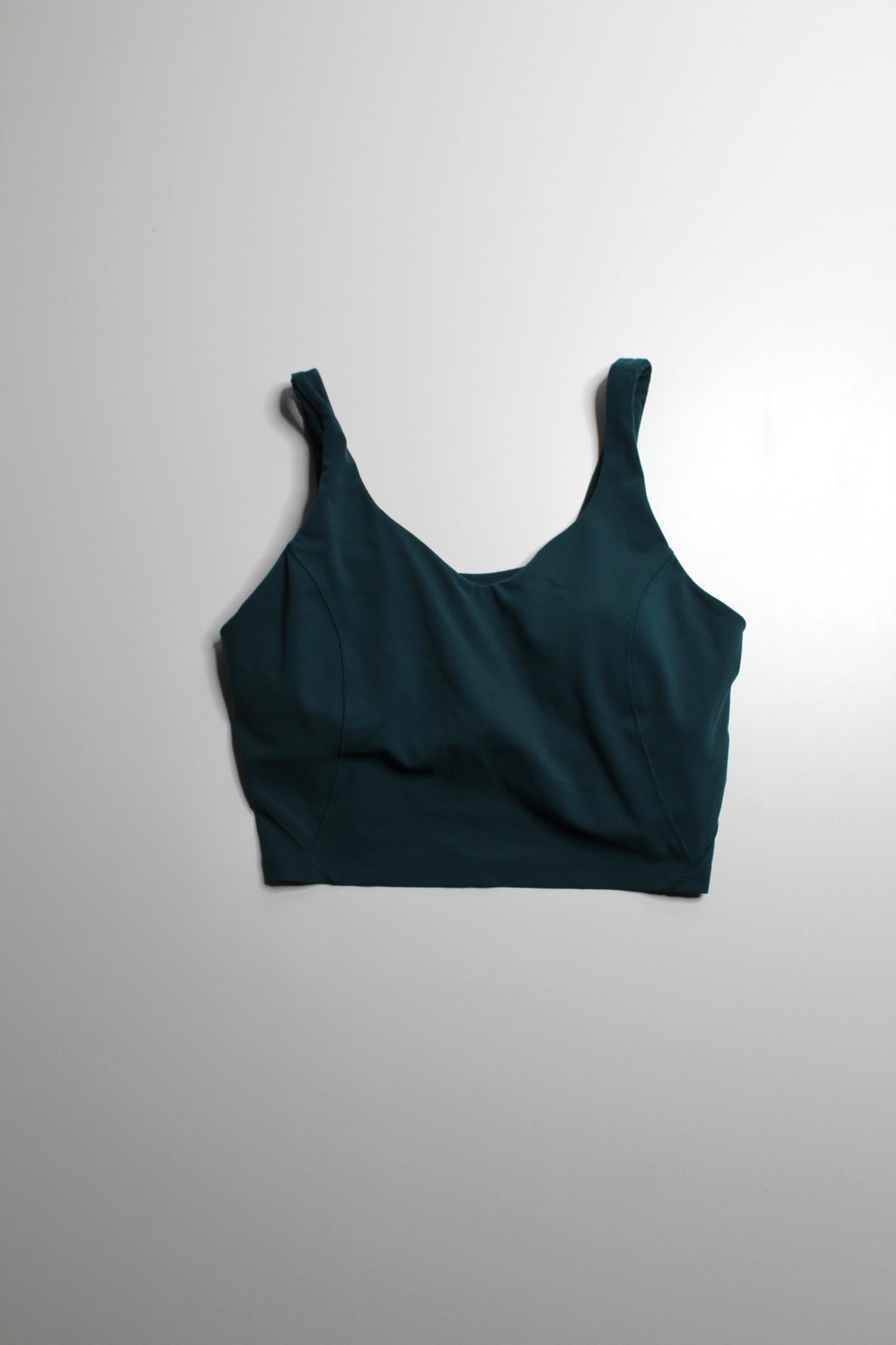 Lululemon green ‘align’ tank, size 12 (C/D cup)