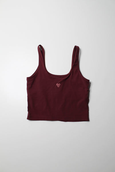 Aritzia TNA ‘butter bound’ maroon athletic tank, size small (price reduced: was $15)