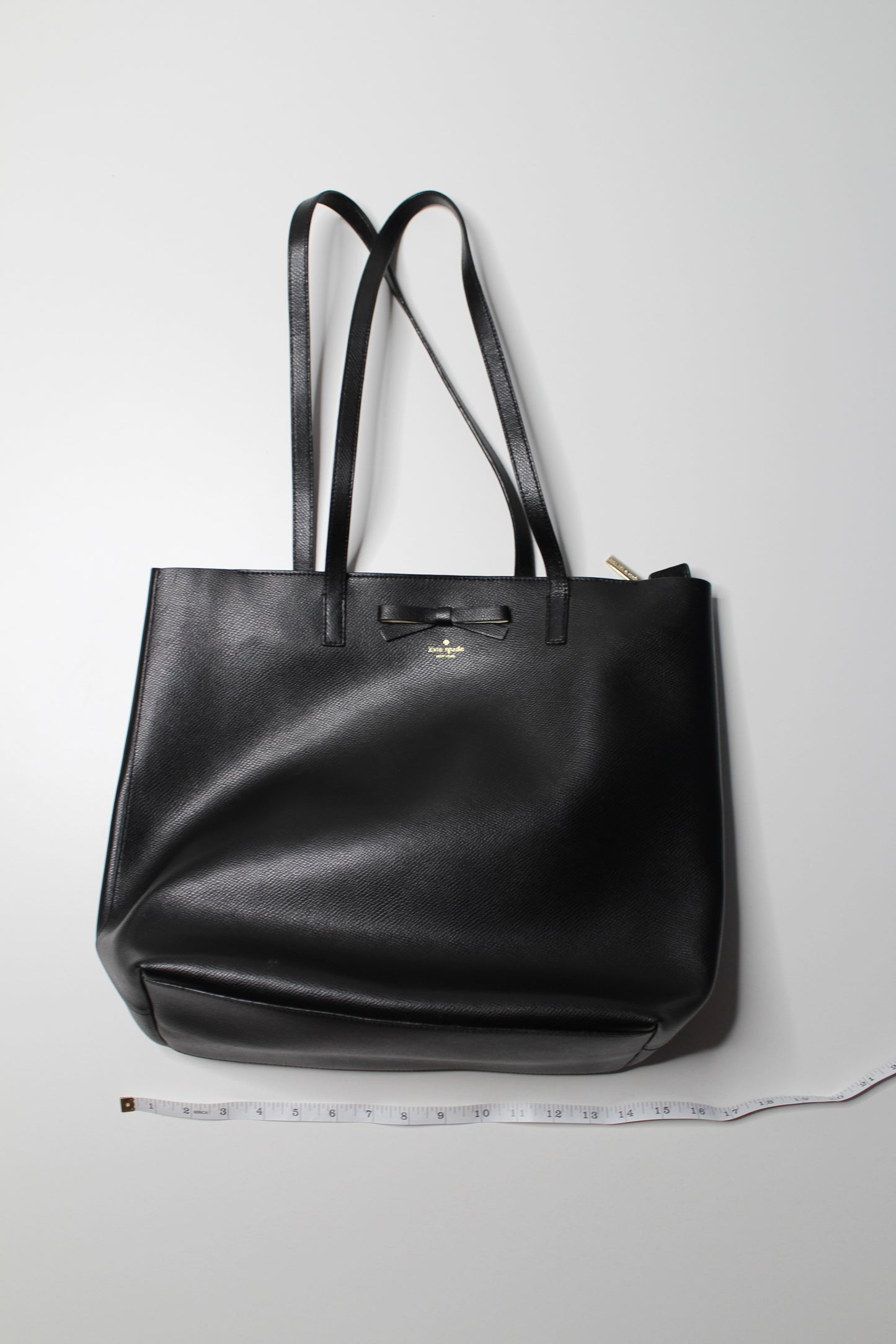 Kate Spade black ‘on purpose’ leather tote (20% off)