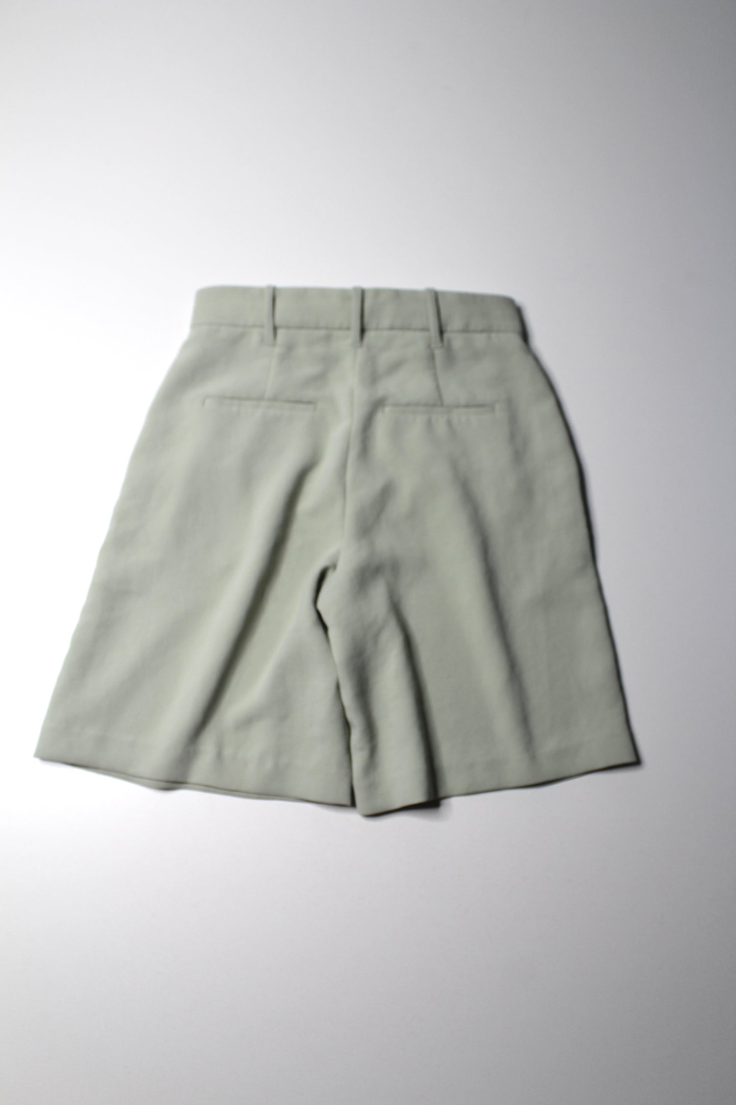 Aritzia Wilfred light green high waisted ‘effortless’ shorts, size 2 (size xs/small)