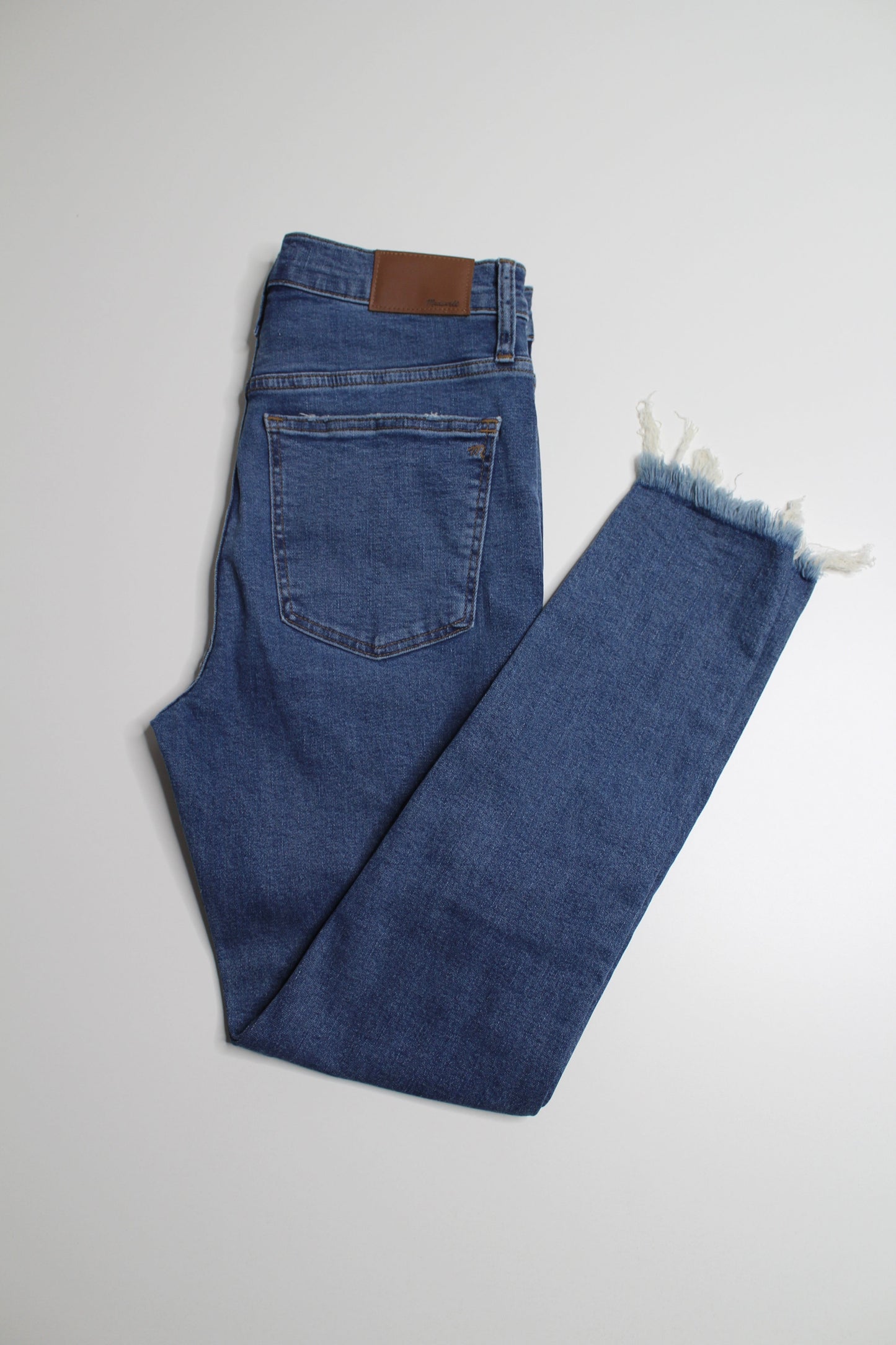 Madewell 10” high rise skinny jeans, size 28