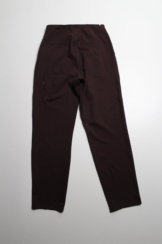 Kit and Ace dark brown high rise stretch pants, size 8