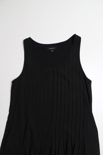 Aritzia babaton black pleated dress, size xs (loose fit)