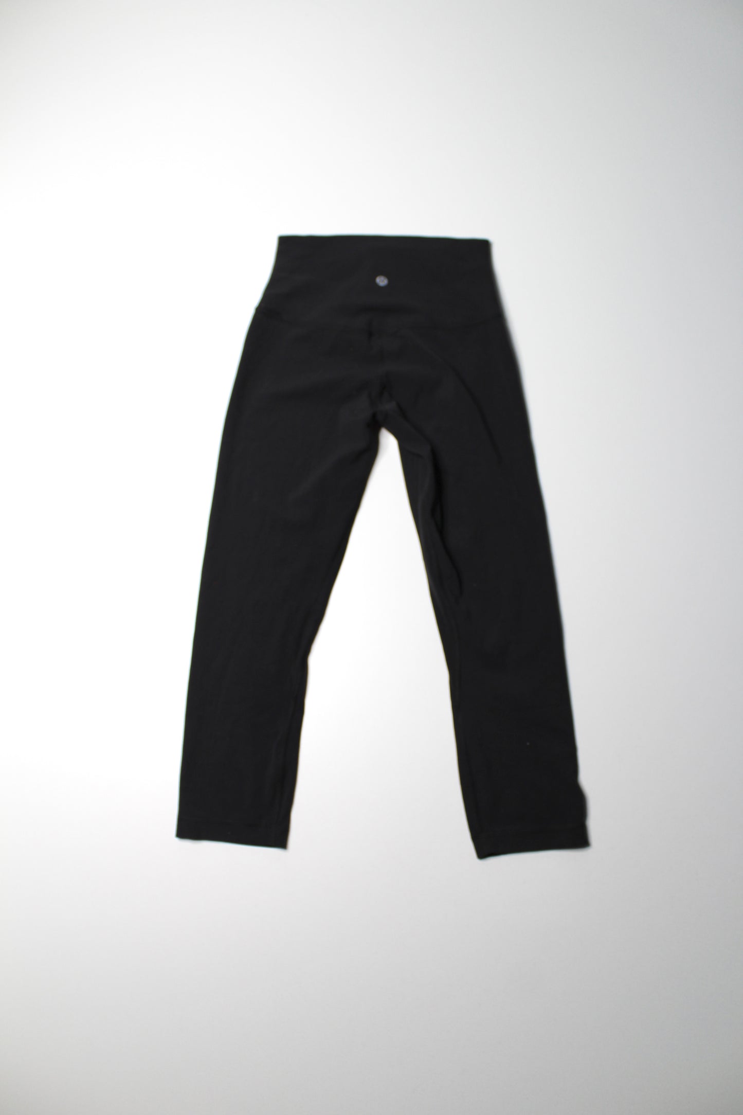 Lululemon black align crop, size 4 (21”)