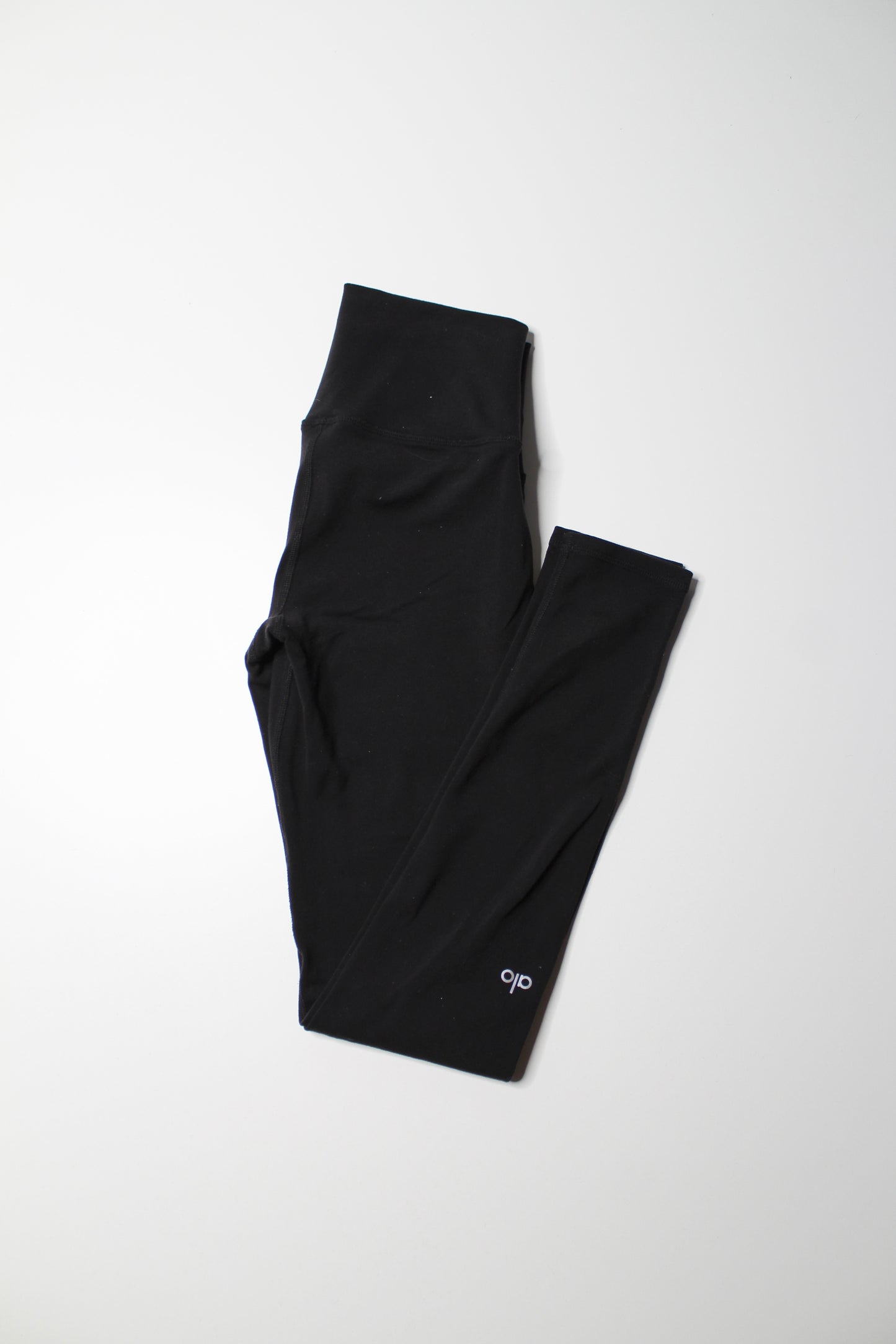 Alo Yoga black high rise leggings, size small (28")