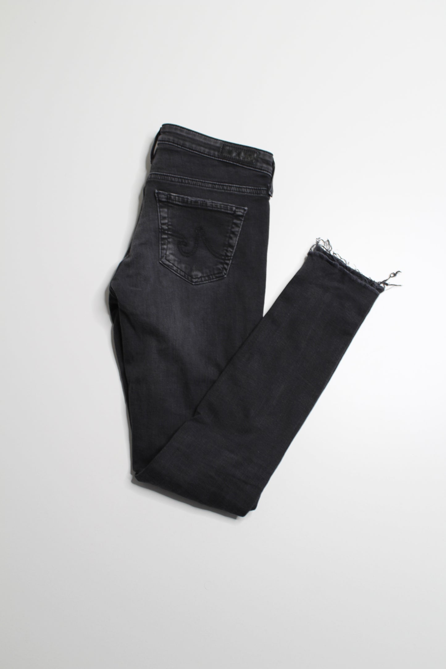 AG Jeans grey the legging ankle mid rise super skinny denim, size 25 R (27") (additional 20% off)