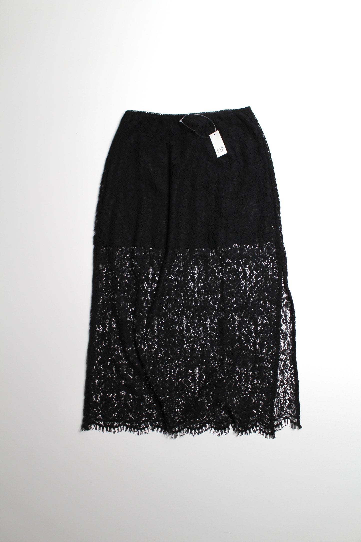 Gap black lace maxi skirt, size small *new with tags (petite) *matching top available (additional 50% off at checkout)