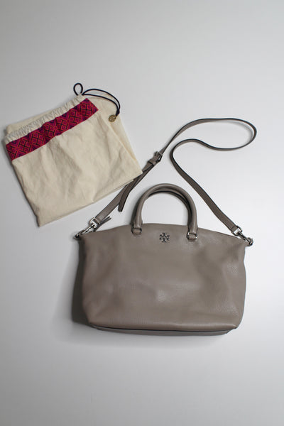 Tory Burch French grey Frida medium sized top handle/crossbody bag (price reduced: was $225)