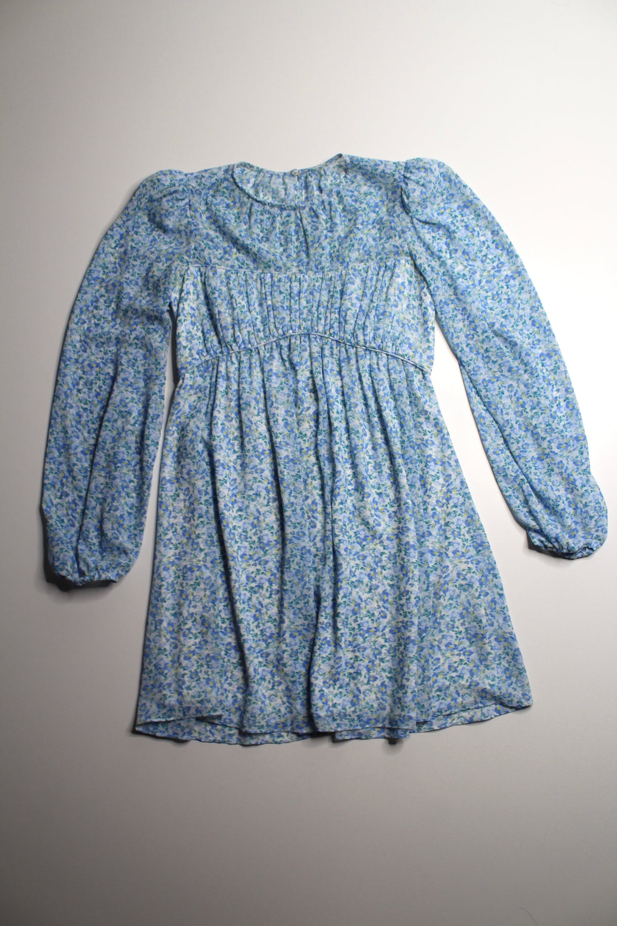 Evernew floral babydoll dress, size 2 (size small)