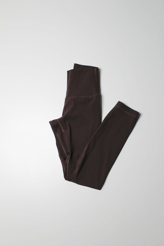 Lululemon dark brown ‘align’ legging, size 2 (25")