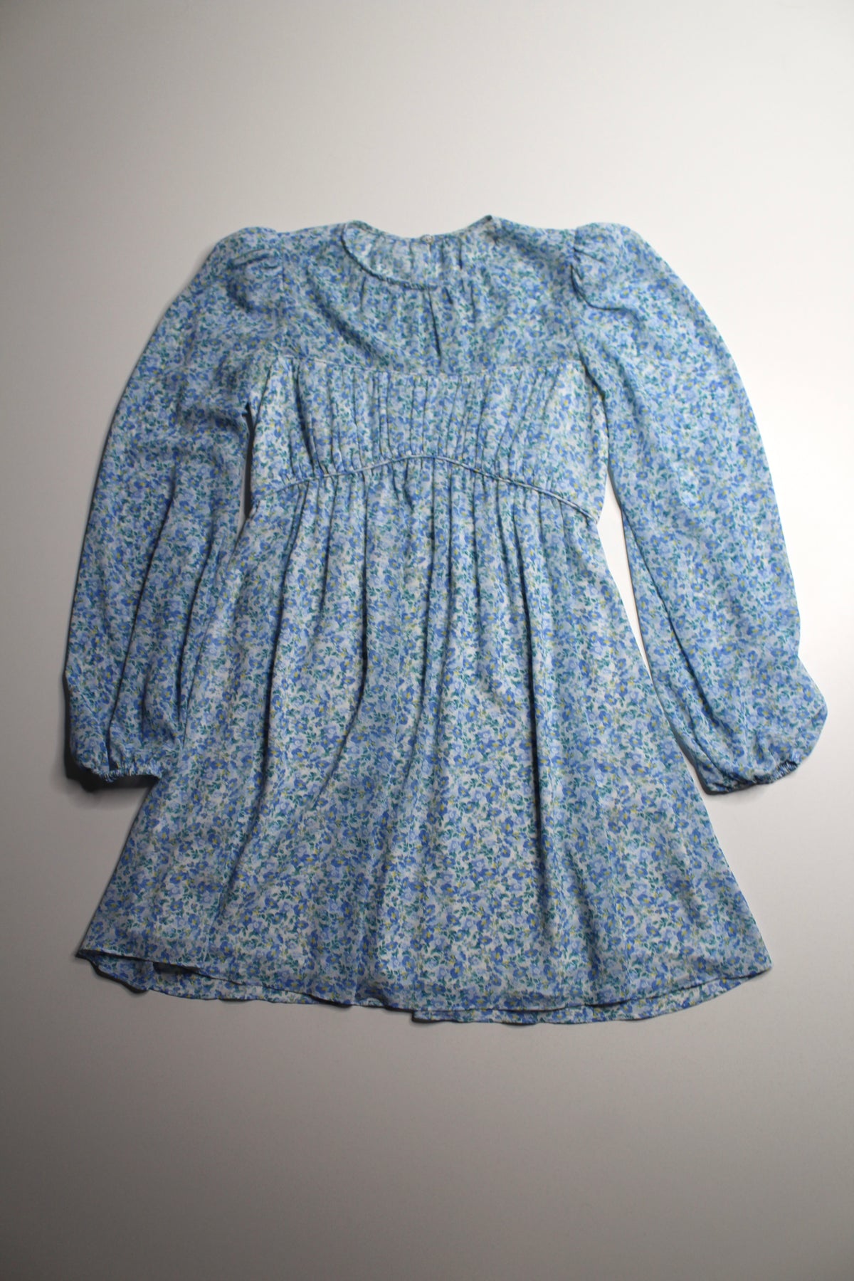 Evernew floral babydoll dress, size 2 (size small)