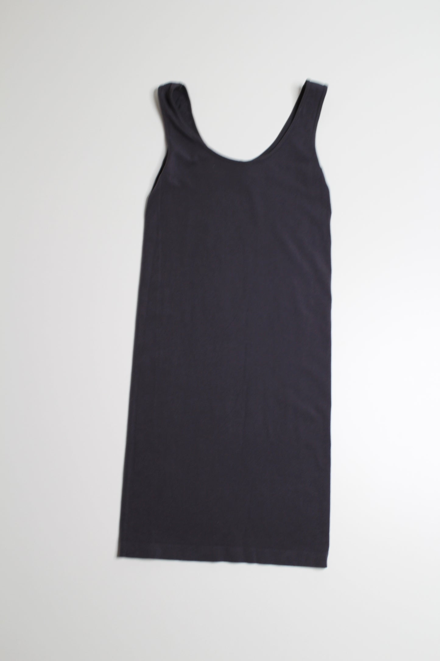 C’est Moi lead (dark grey) bamboo tank bodycon dress, one size. Fits like small