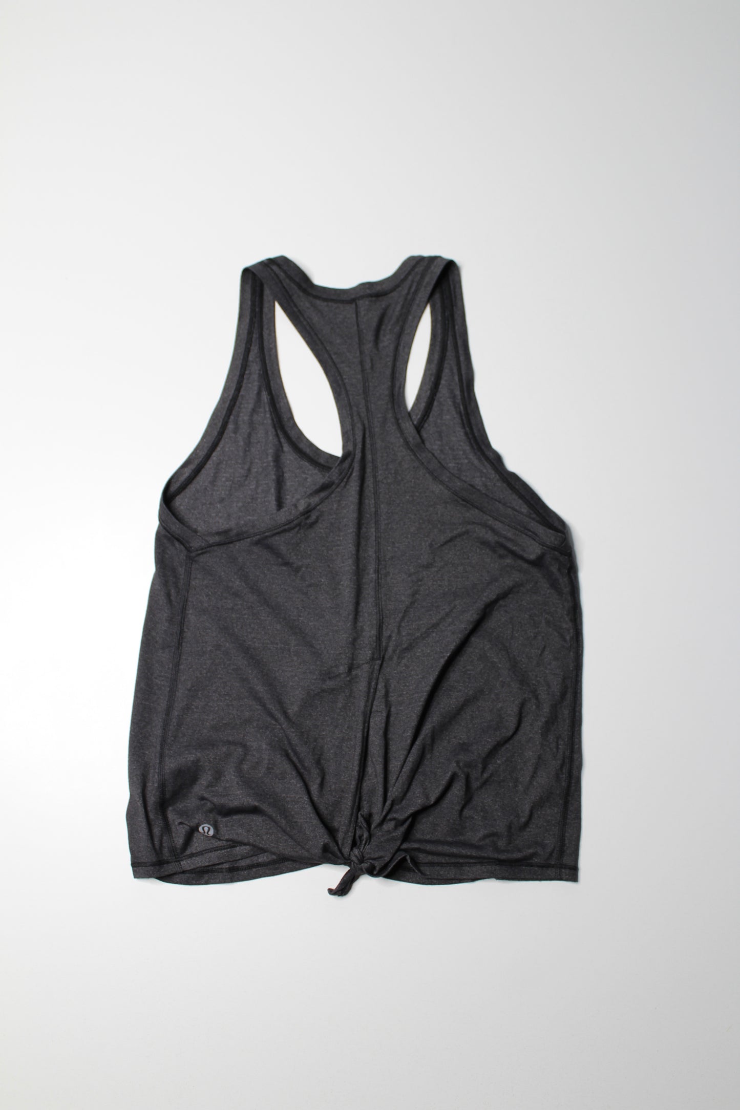 Lululemon grey lightweight tie back tank, no size, fits like 4 (loose fit) (sale: was $20)