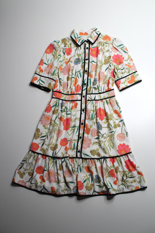 Kate Spade floral dress, size 2 (size small)
