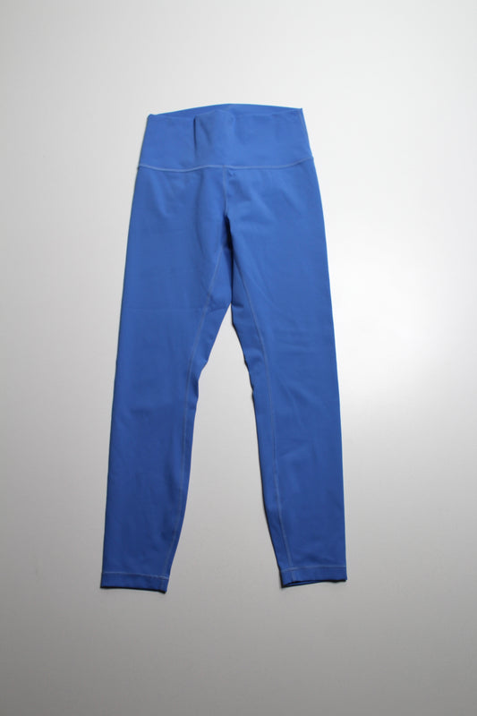 Lululemon blue ‘wunder under’ leggings, size 6 (25”)