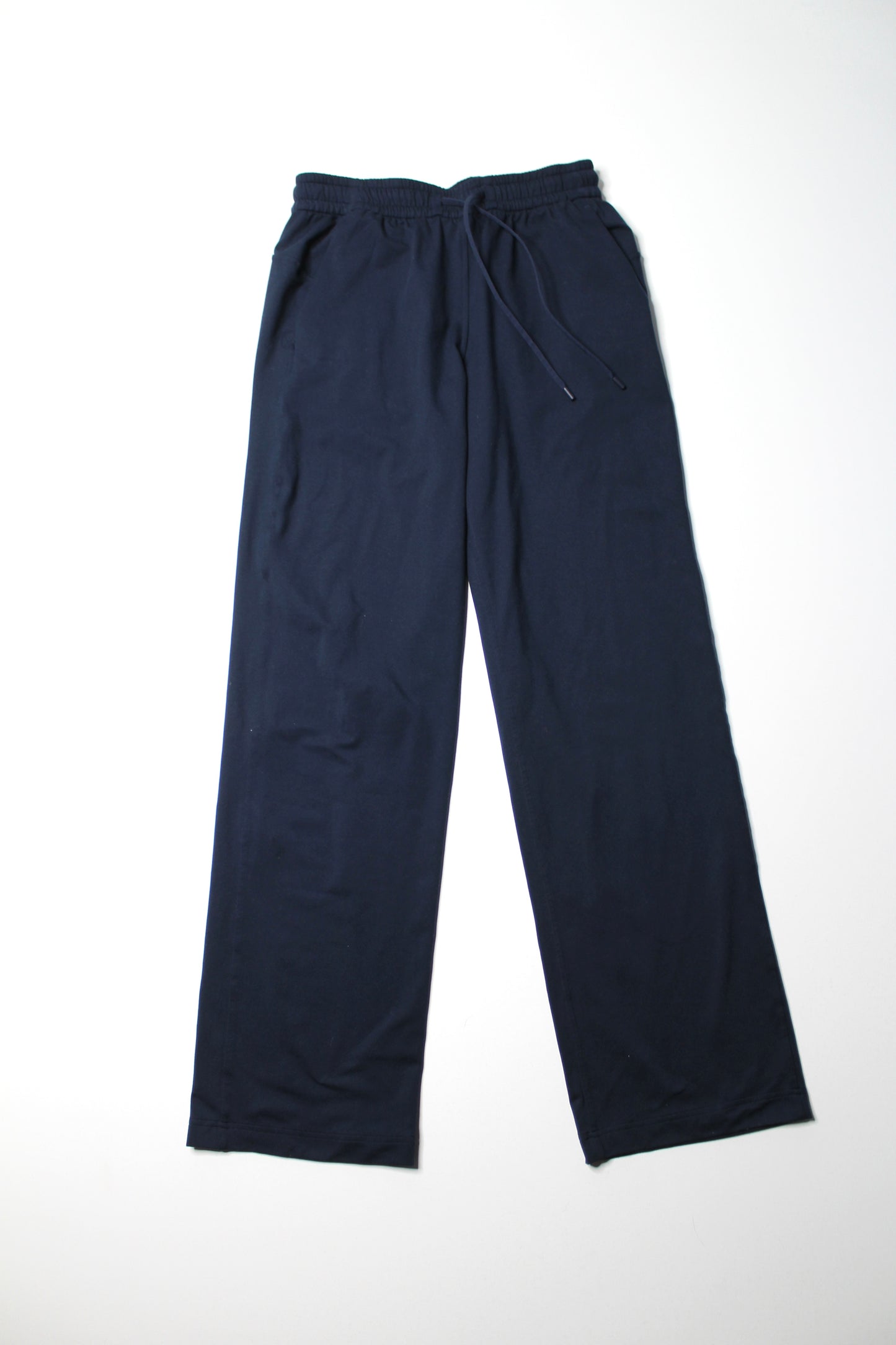 Lululemon true navy soft jersey straight leg lounge pant, size 6
