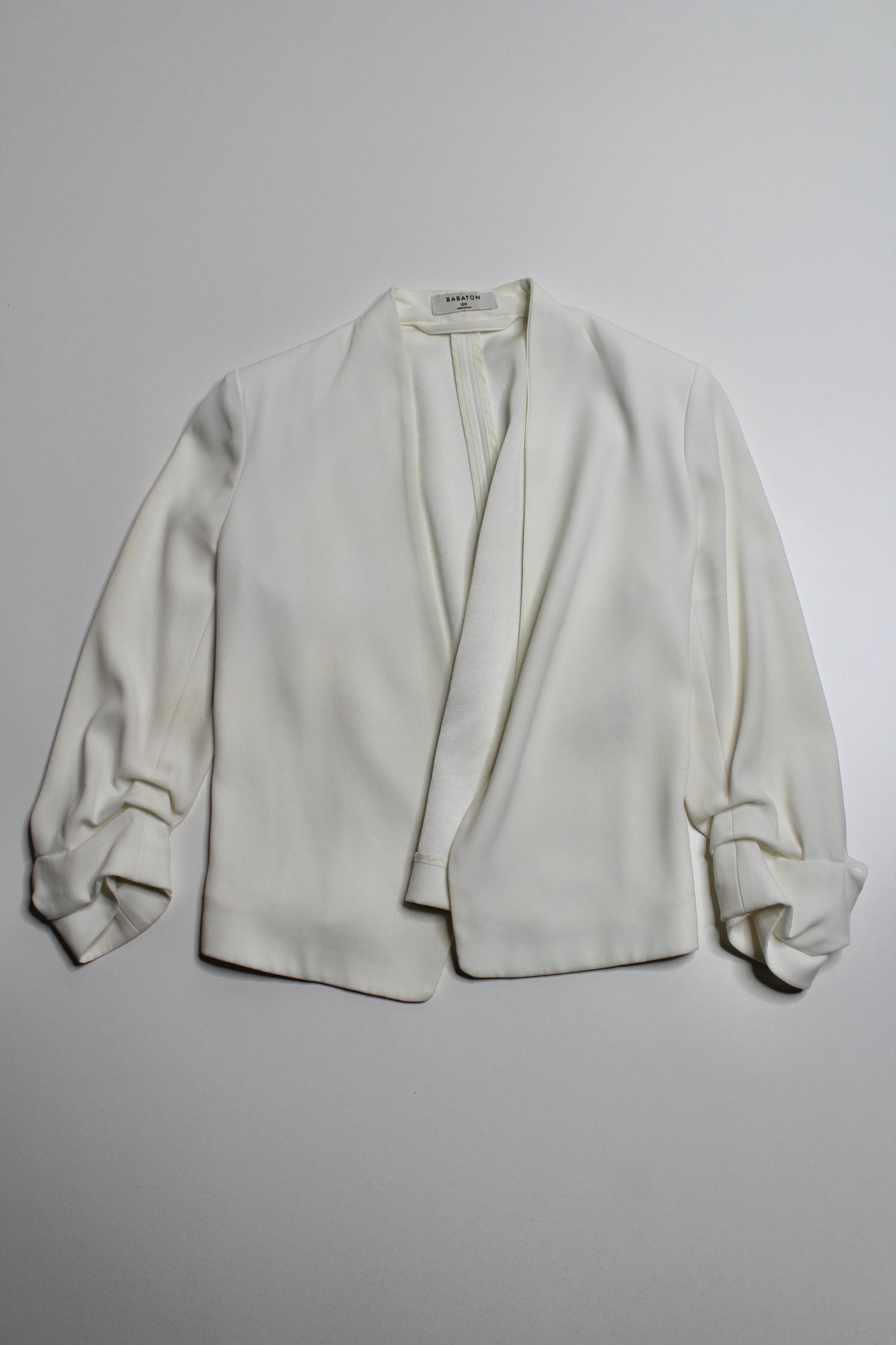 Aritzia babaton cream power waist blazer, size 00 