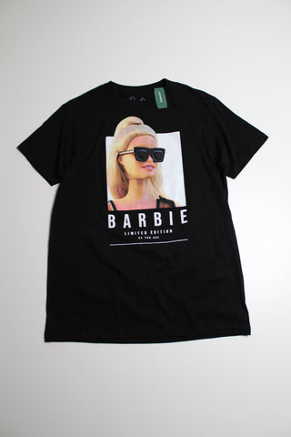 Simons black ‘Barbie’ t shirt, size large *new with tags