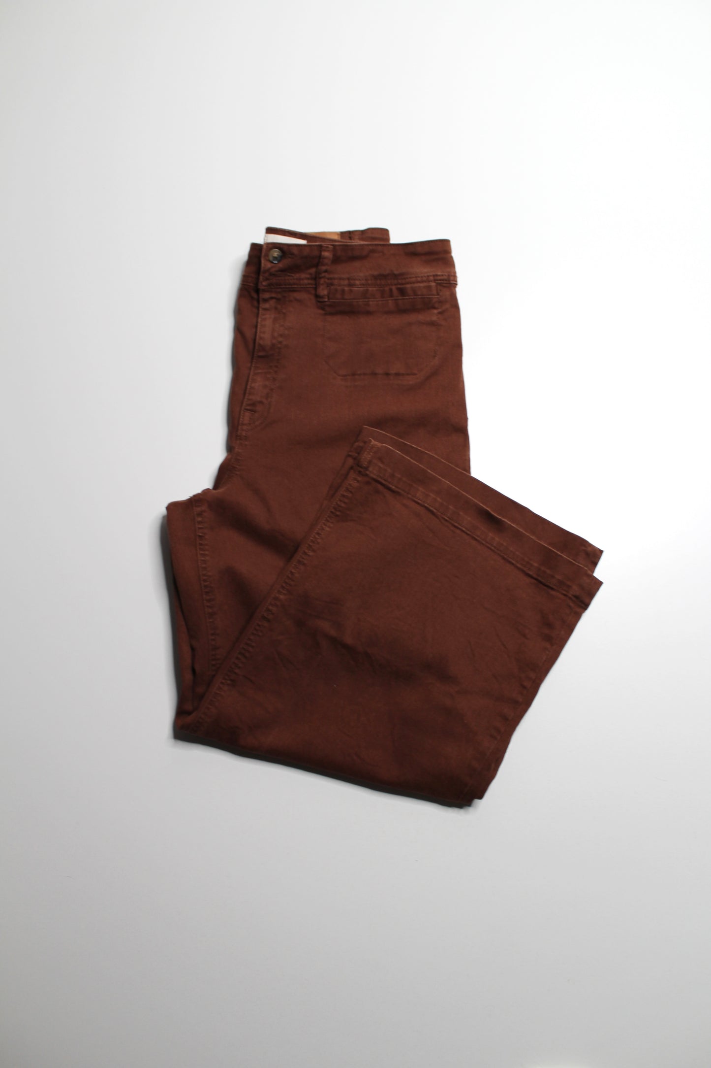 Anthropologie Unpublished brown ‘Gemma’ wide leg pants, size 30