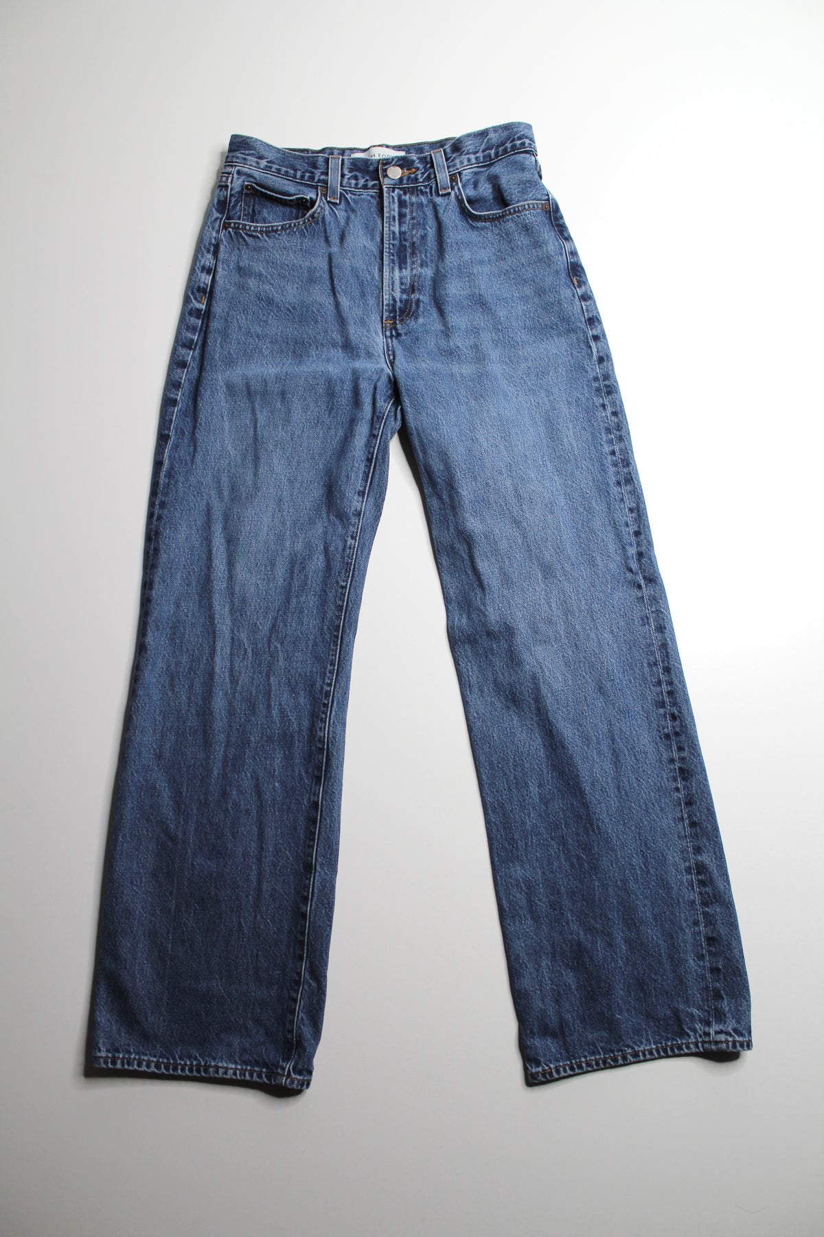 Aritzia denim forum Farrah wide leg jeans, size 27 (30”)