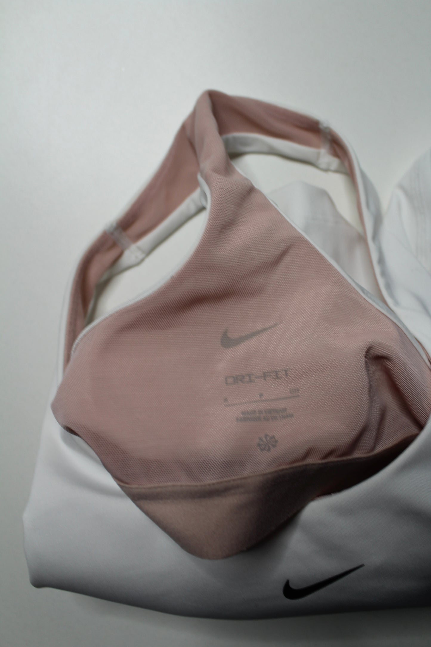 Nike white tank, size small