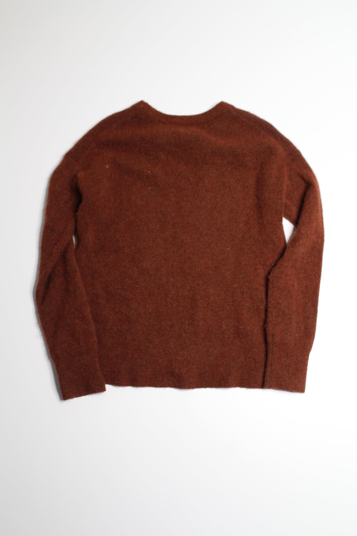 Aritzia Babaton the Group rust crew neck ‘thurlow’ sweater, size xxs (oversized fit) fits like small