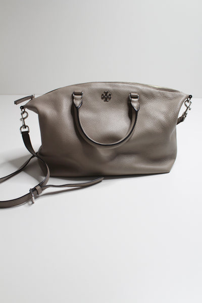 Tory Burch French grey Frida medium sized top handle/crossbody bag (price reduced: was $225)