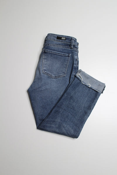 Nordstrom Kut From The Kloth ‘reese ankle straight’ leg denim, size 2 (fits like size 26/27) (price reduced: was $42)