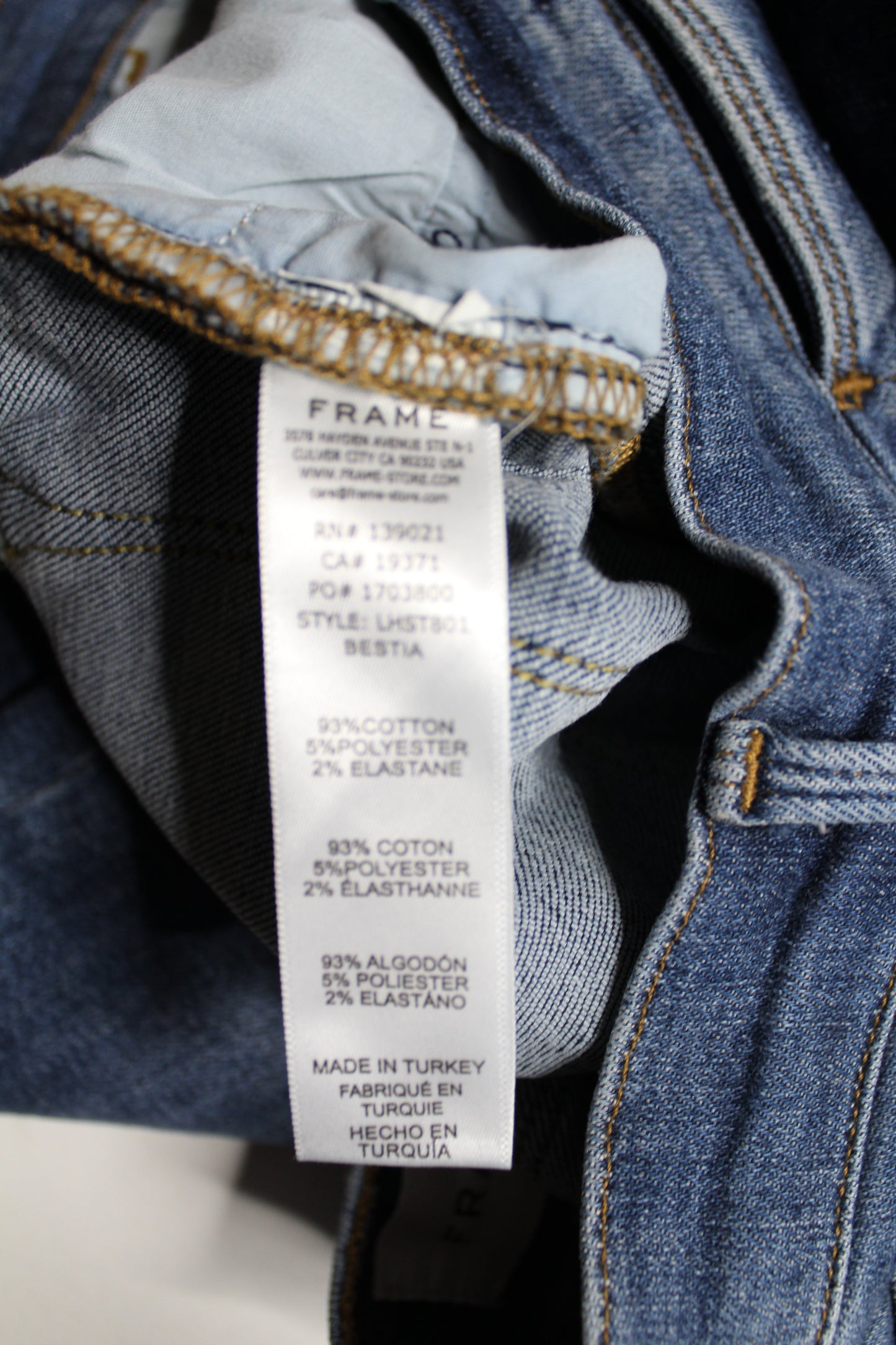 Frame le high straight jeans, size 30 (sale: was $58)