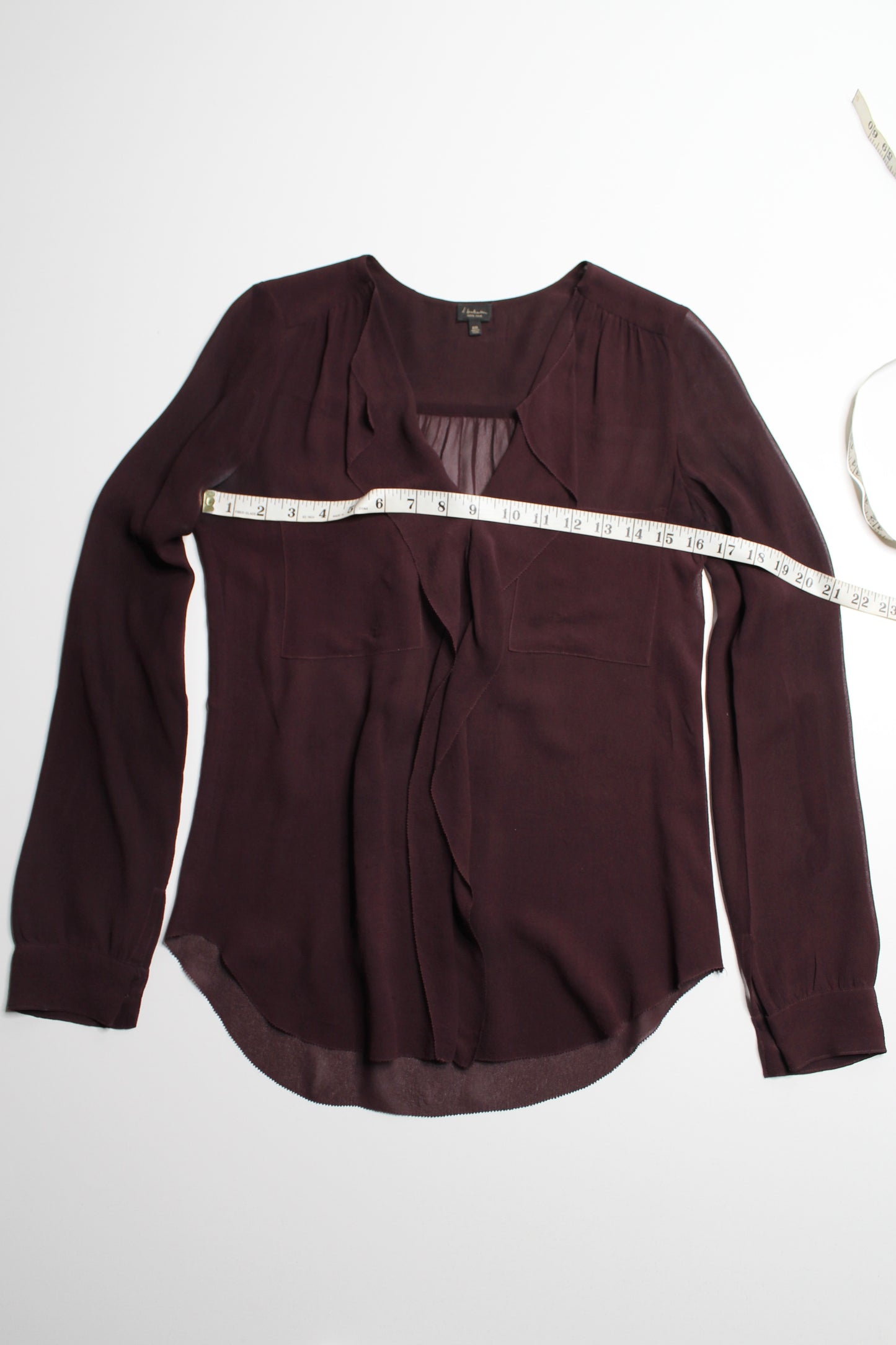 Aritzia silk blouse, size xsmall