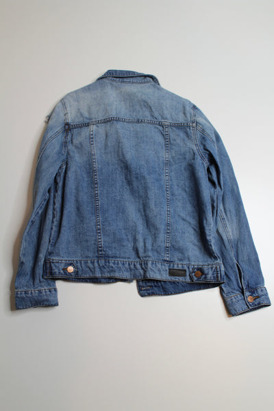 Nordstrom STS Blue distressed denim jacket, size small (relaxed fit) (price reduced: was $30)