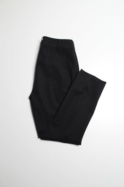 Anthropologie black the essential slim pant, size 4