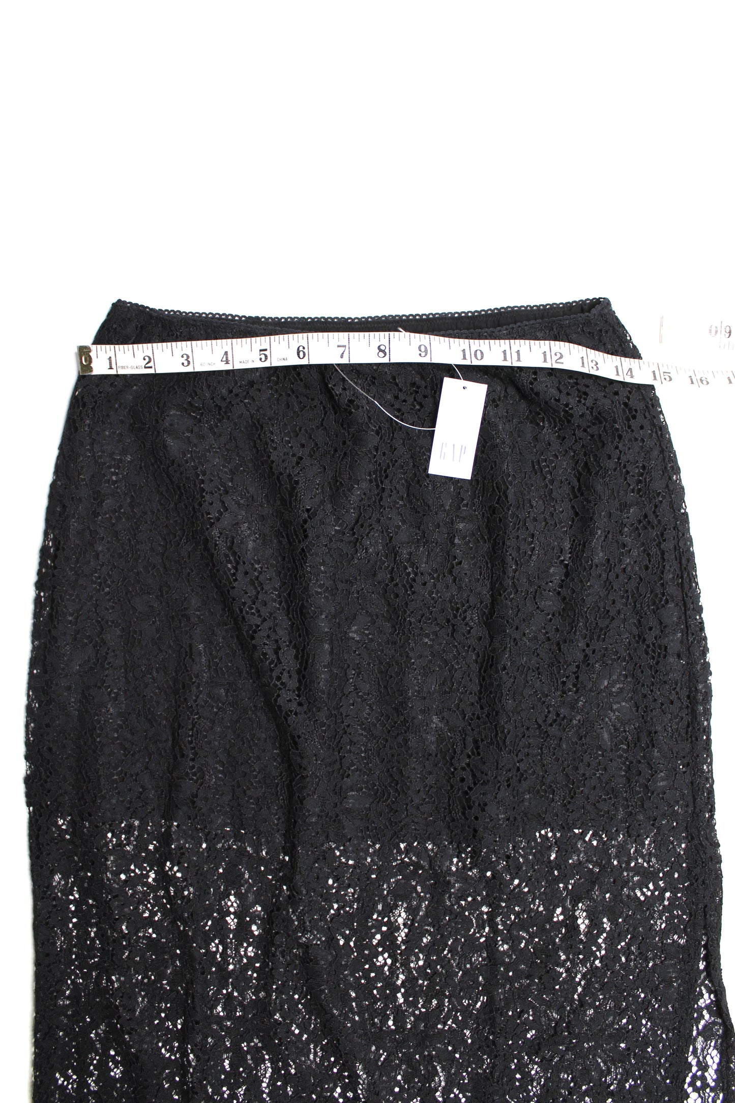 Gap black lace maxi skirt, size small *new with tags (petite) *matching top available (additional 50% off at checkout)