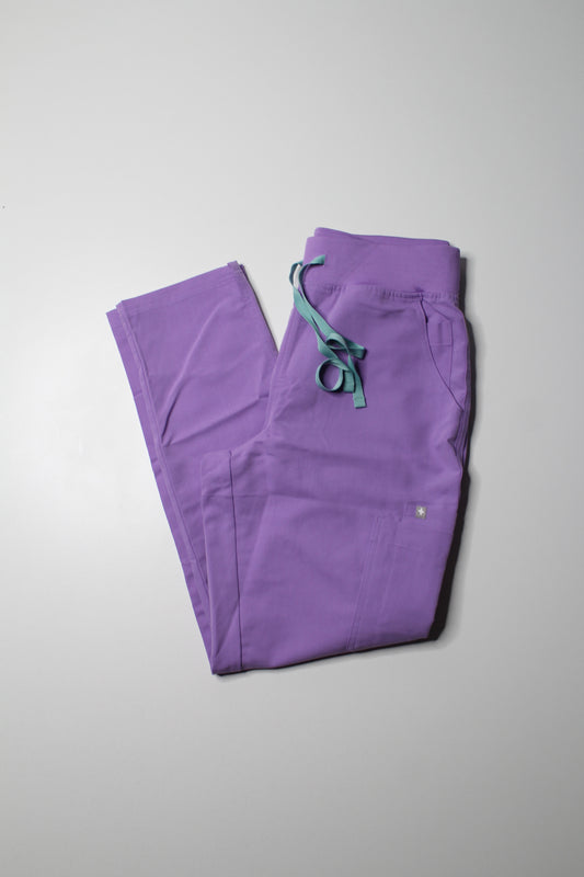 FIGS technical collection purple scrub pant, size medium