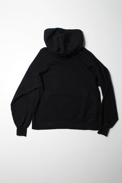 Aritzia TNA black ‘perfect’ hoodie, size small (relaxed fit)