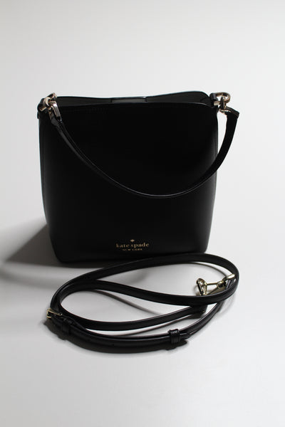 Kate Spade small black 'Darcy' bucket bag