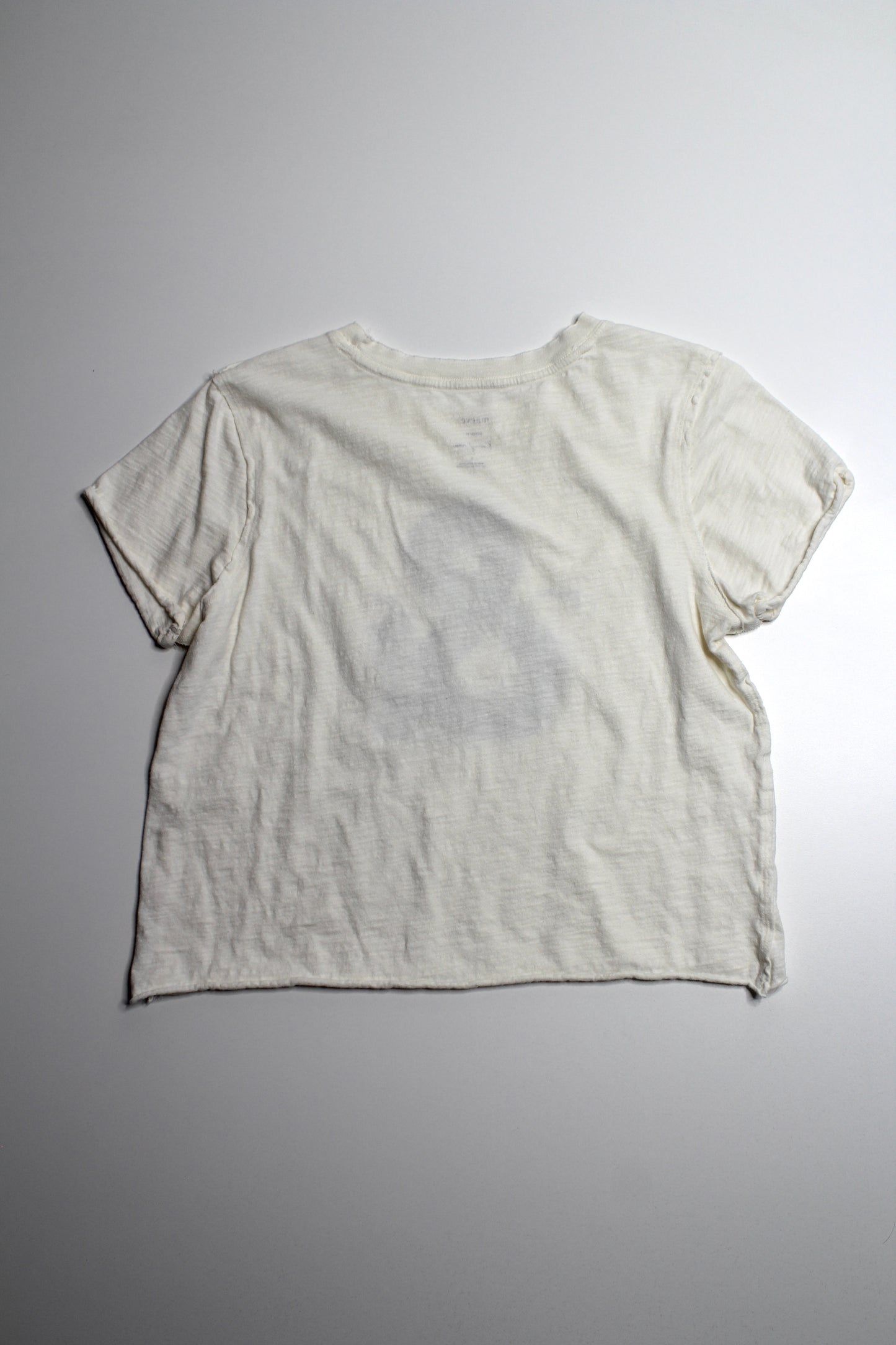 Anthropologie Pilcro ivory ‘you & me’ graphic t shirt, size small (sale: was $25)