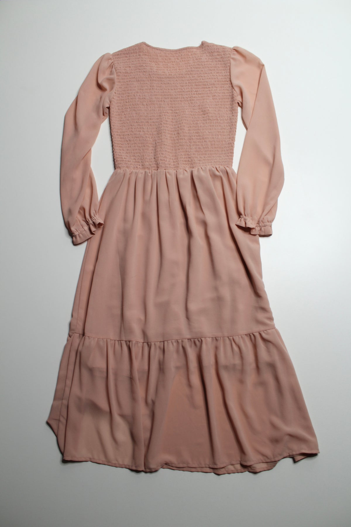 Mad About Style x Jillian Harris Jilly Box misty rose ‘grace’ midi dress, size small