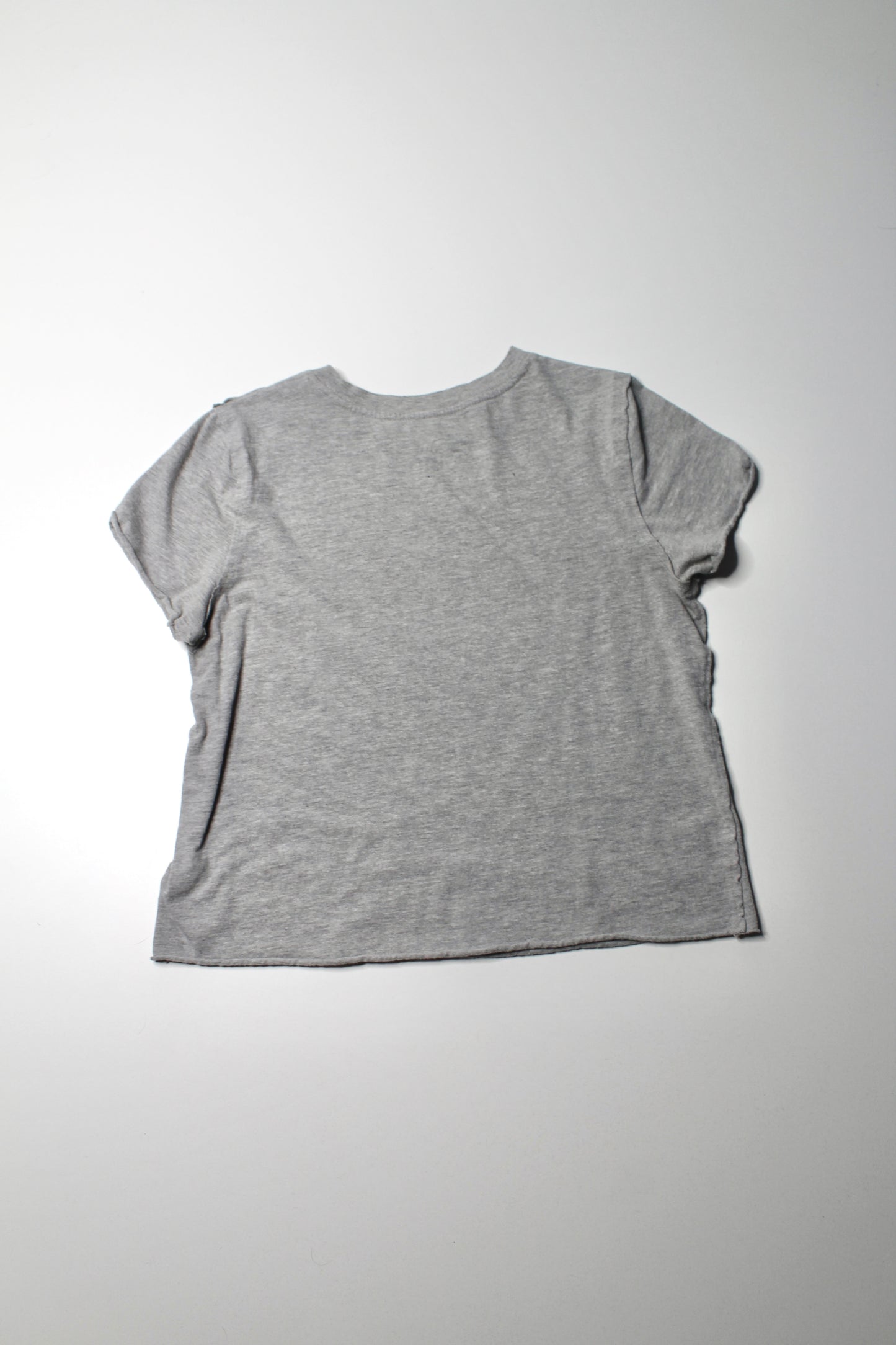 Anthropologie Maeve heathered grey ‘bow’ t shirt, size xs (fits like small)