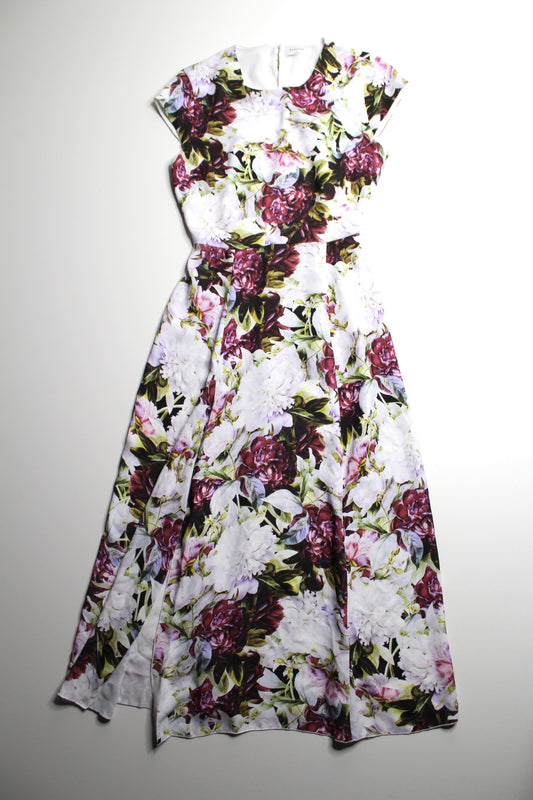 Aritzia Babaton floral midi dress, size 2